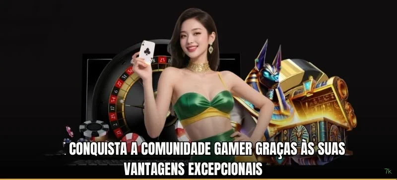 Imagem promocional da experiência de game da 7k